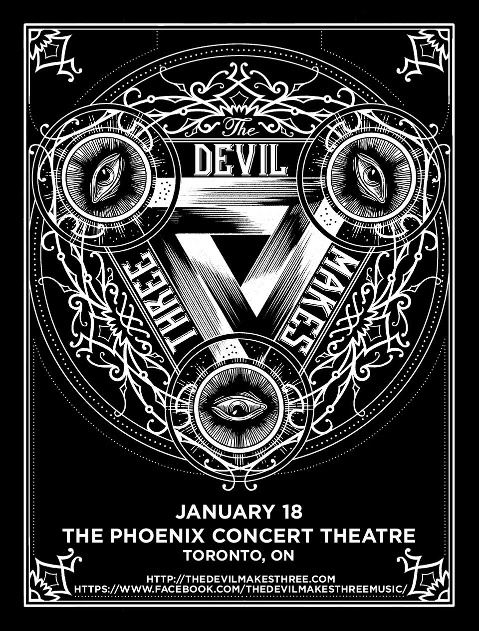 THE DEVIL MAKES THREE The Phoenix Concert Theatre